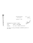 Presidential Libraries, No. 1005, Reagan 1984-1984 Porter 